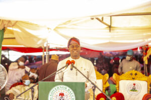 Gover Makinde at the Groundbreaking Ceremony of the Construction of the 24.5km Itas-Gadau Road, Bauchi State
