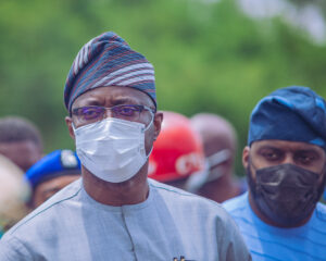 Governor Seyi Makinde at the Commissioning of Methodist High School STEP