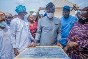 Governor Seyi Makinde at the Commissioning of Muslim Grammar School, Odinjo,