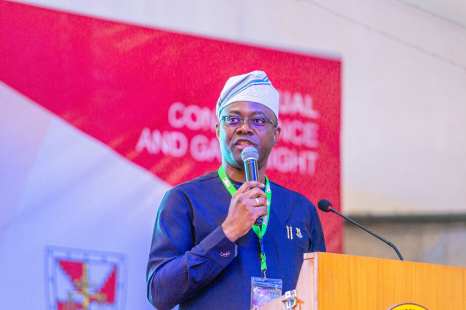 CIArb Conference (Jesse) (13) SEyi Makinde speaking at the Chartered Institute of Arbitrators Annual Conference