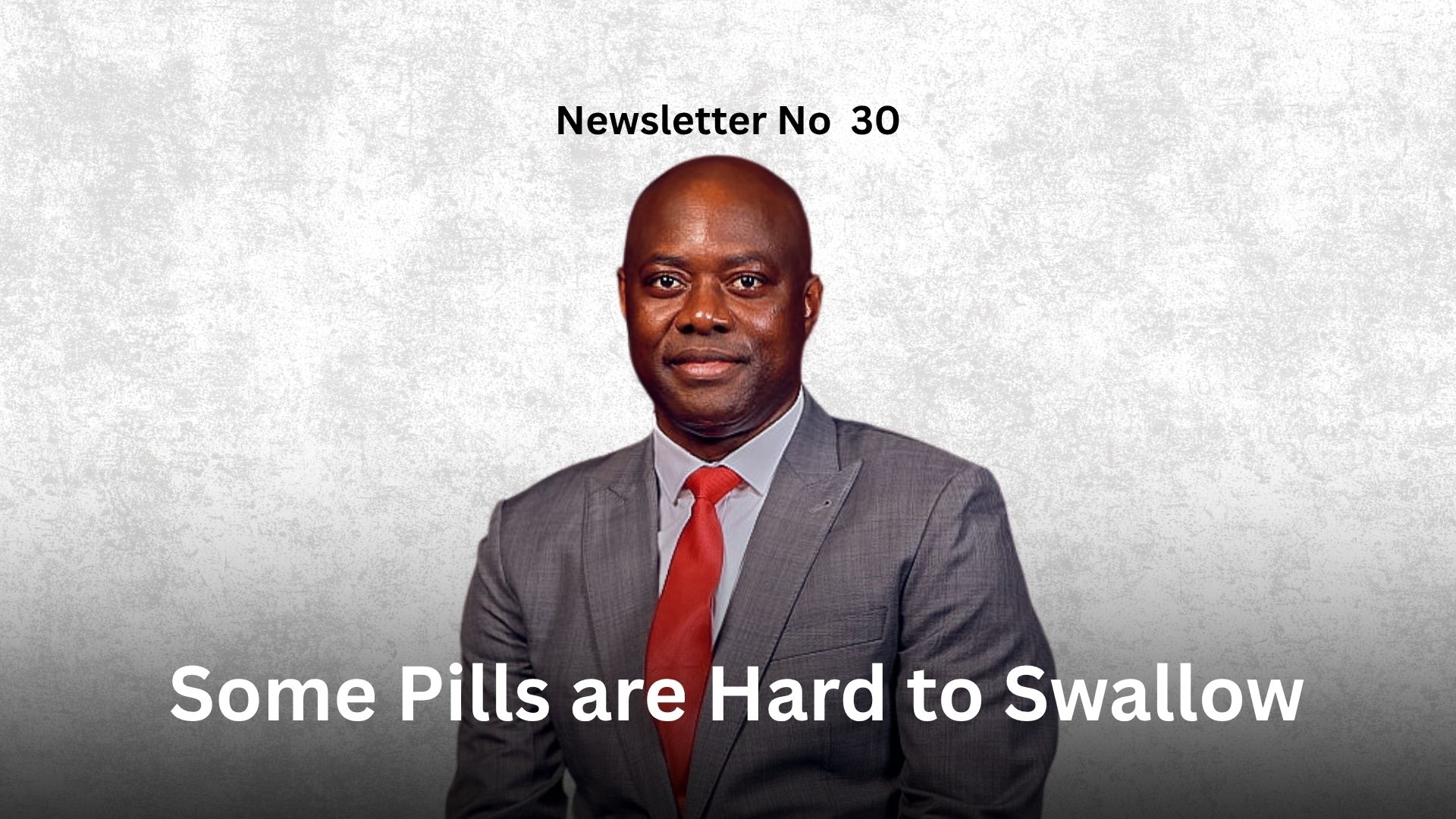Newsletter No 30: Some Pills are Hard to Swallow Graphics
