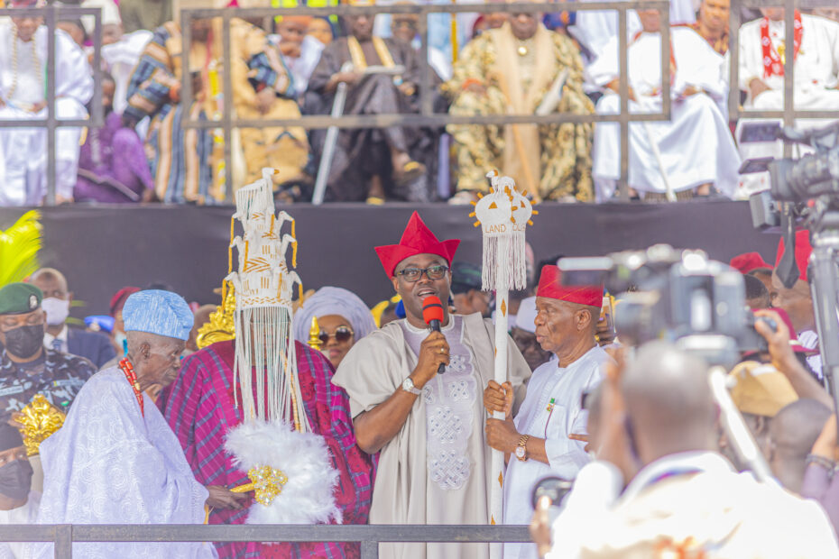 Olubadan’s Coronation (Jesse) (13) Coronation ceremony of 42nd Olubadan