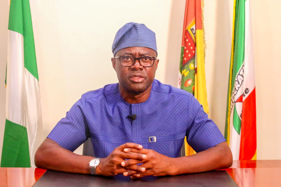 Broadcast (Jesse) (1) Governor Seyi Makinde delivering a Statewide Broadcast on Naira and Fuel Scarcity on February 03, 2023