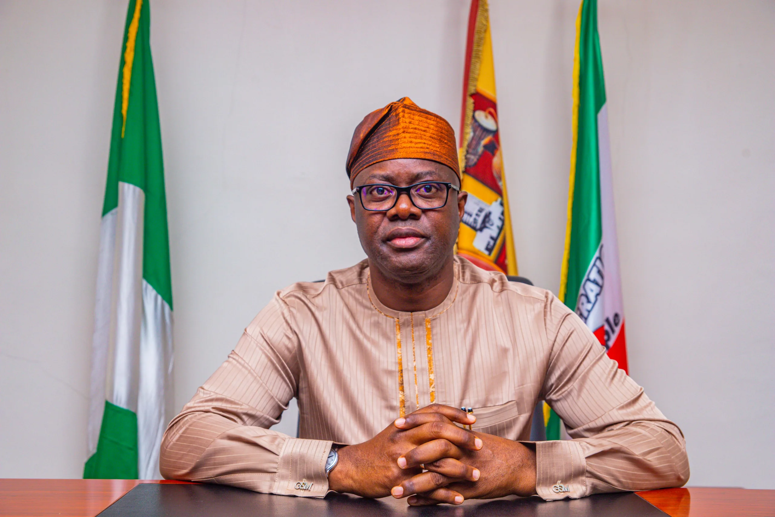 HE Broadcast_071210 Picture from Governor Seyi Makinde's Broadcast on August 5, 2023
