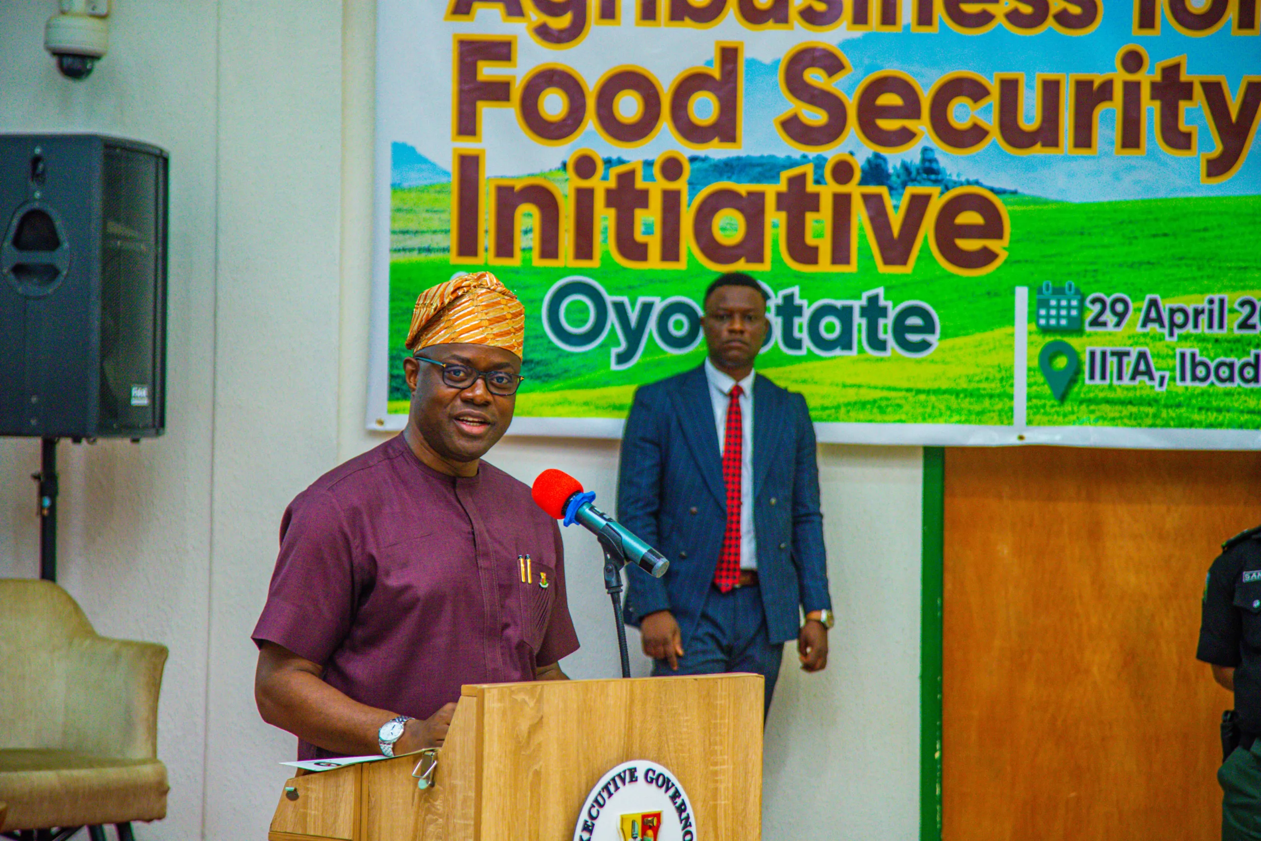 Governor Seyi Makinde's Delivering his Opening Remarks at the Agribusiness for Food Security Initiative on 29 April 2024