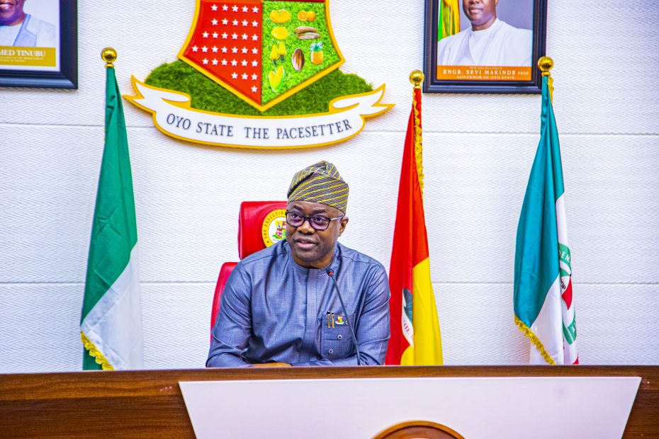 1 Governor Seyi Makinde delivering his remarks during the swearing-In ceremony of the newly appointed Judges on 5 December 2024