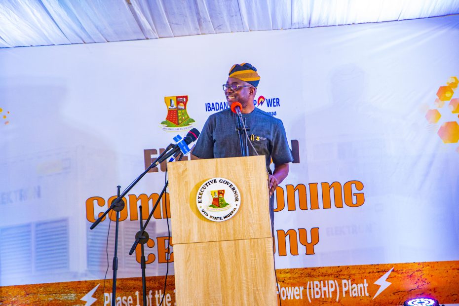 IPP Commissioning (Jesse) (18) Governor Seyi Makinde Delivering HIs Remarks at the Commissioning of the First Phase of the Oyo State Independent Power Project (IPP) on Friday, 6 December 2024