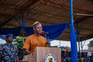 Governor Seyi Makinde delivering his remarks at the Inauguration and Office Commissioning of the Violent Crimes Response Unit in Oyo State on Saturday, 16 May 2026